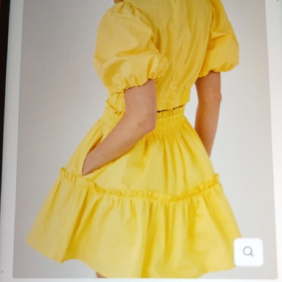 English‎ Factory Yellow Mini Dress - Picture 4 of 4